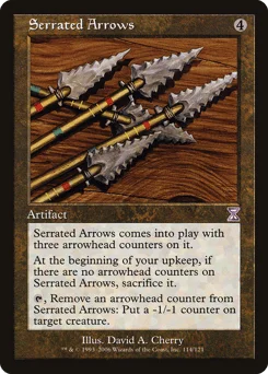 Serrated Arrows