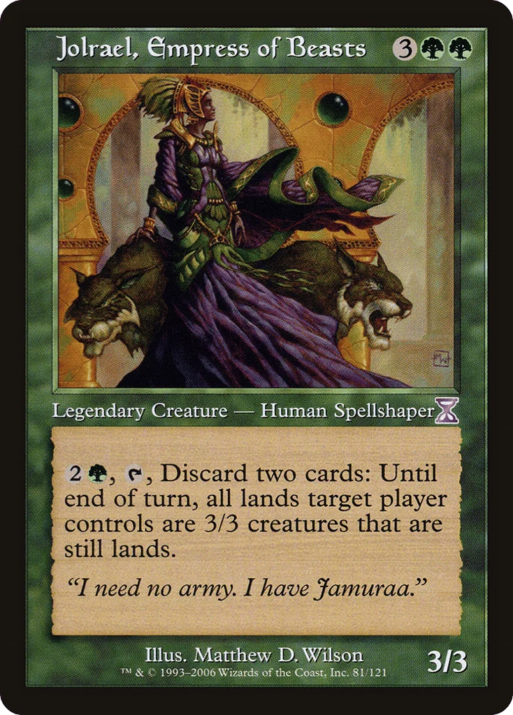 Jolrael, Empress of Beasts · Time Spiral Timeshifted