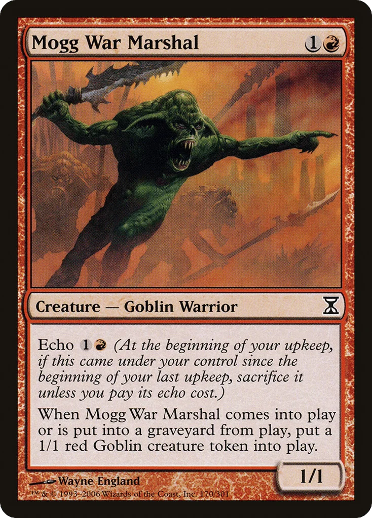 Mogg War Marshal · Time Spiral