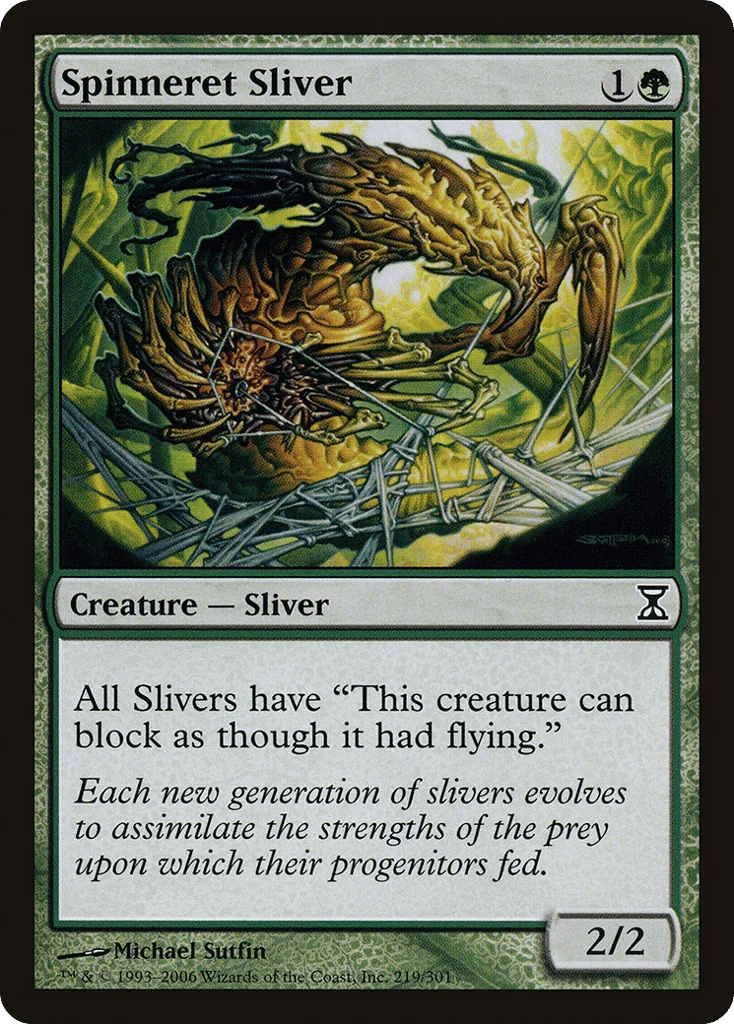 Spinneret Sliver · Time Spiral