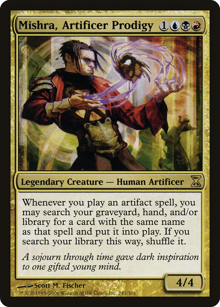 Mishra, Artificer Prodigy · Time Spiral