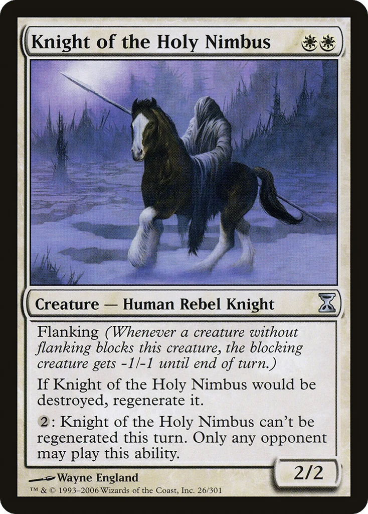 Knight of the Holy Nimbus · Time Spiral