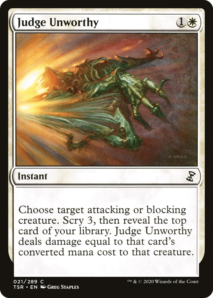 Judge Unworthy · Time Spiral Remastered