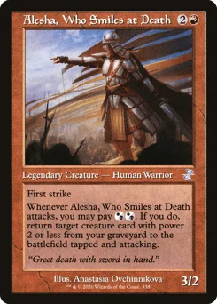 Alesha, Who Smiles at Death