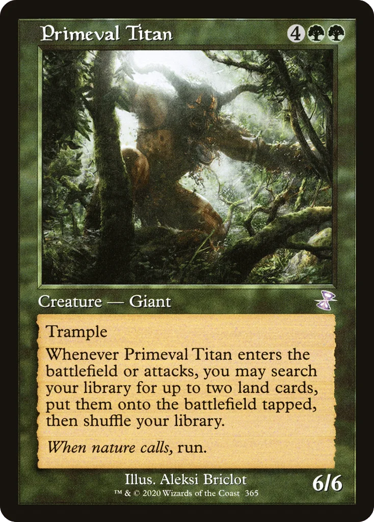 Primeval Titan · Time Spiral Remastered