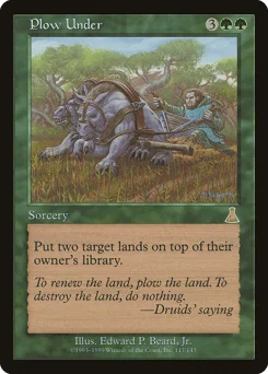 Plow Under