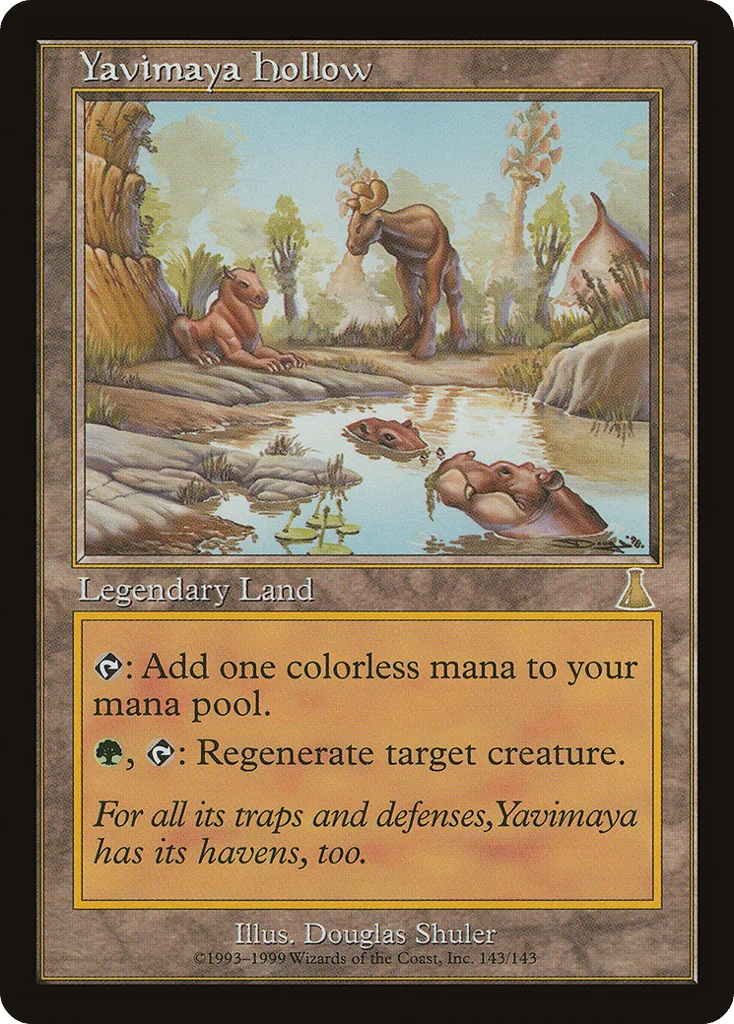 Yavimaya Hollow · Urza's Destiny