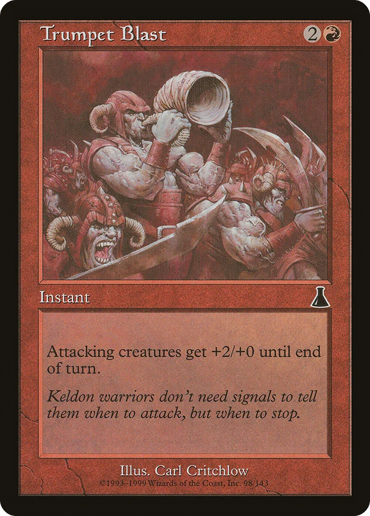 Trumpet Blast · Urza's Destiny