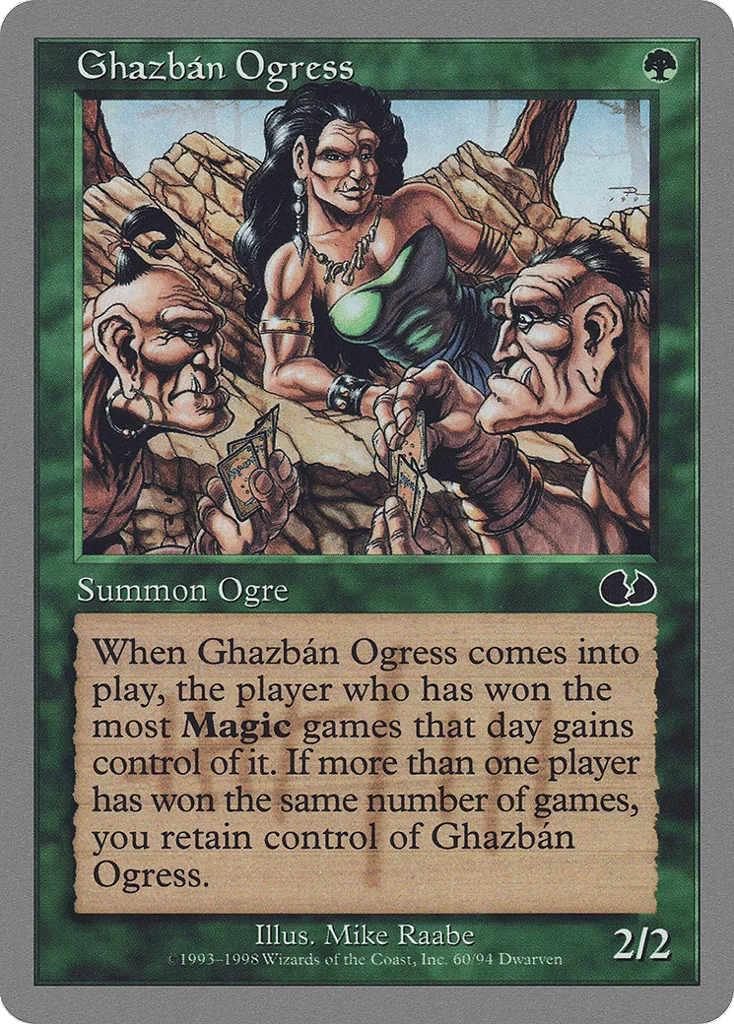 Ghazbán Ogress · Unglued