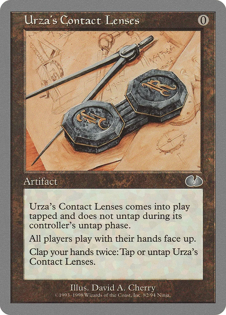 Urza's Contact Lenses · Unglued