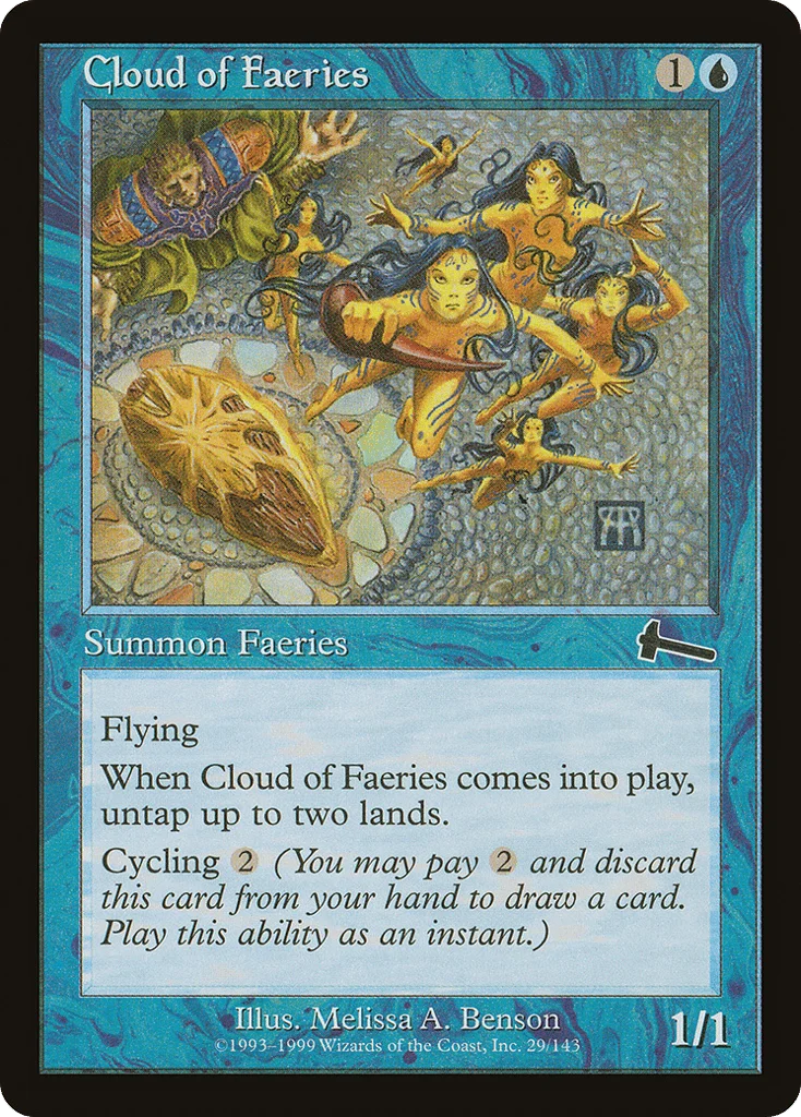 Cloud of Faeries · Urza's Legacy
