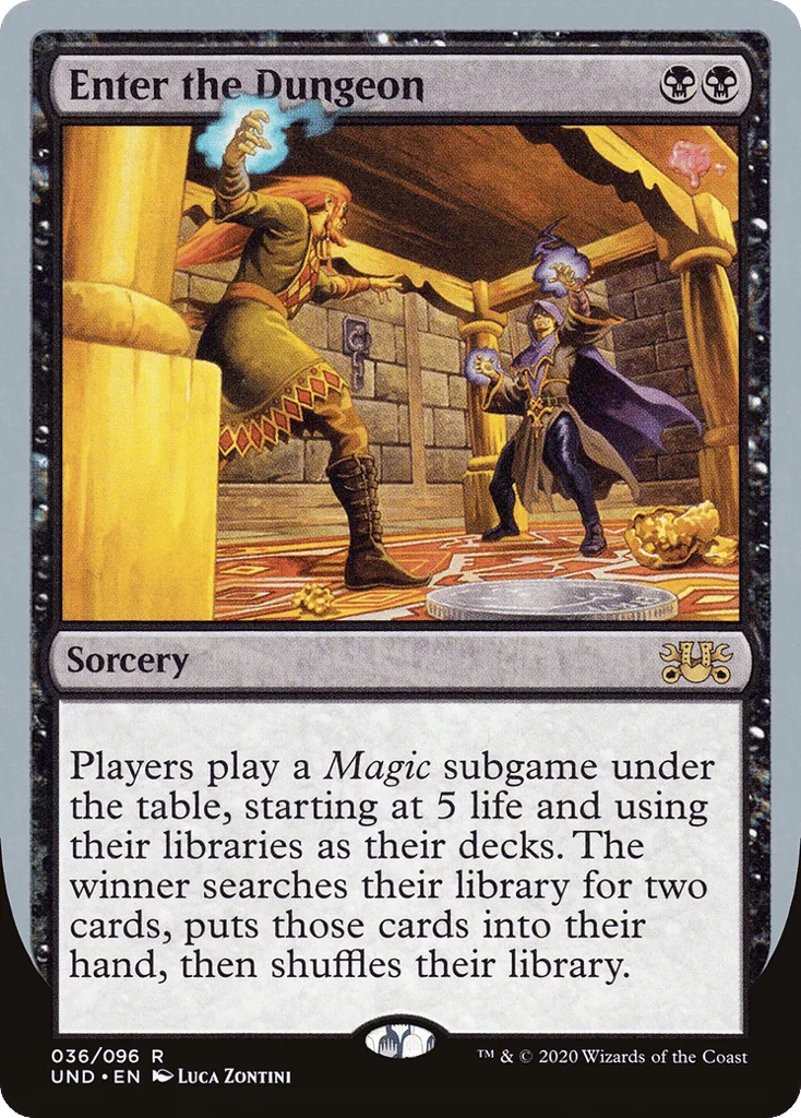 Enter the Dungeon · Unsanctioned