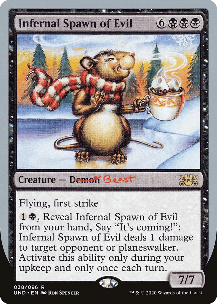 Infernal Spawn of Evil · Unsanctioned
