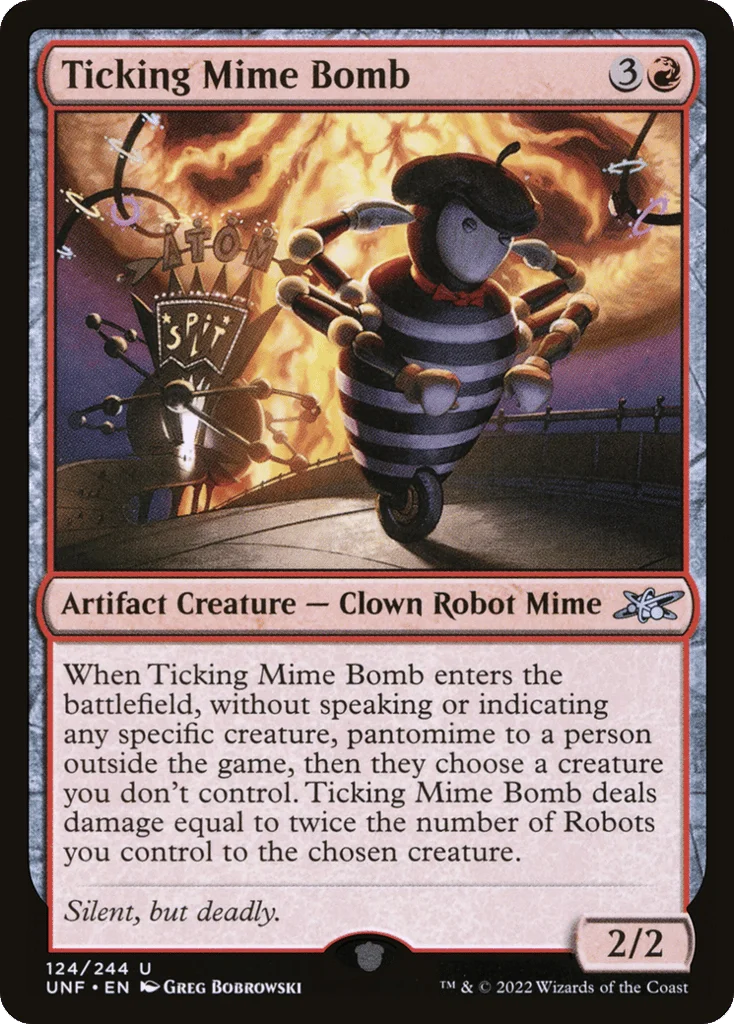 Ticking Mime Bomb · Unfinity