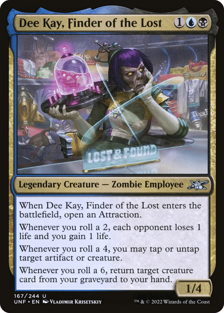 Dee Kay, Finder of the Lost · Unfinity