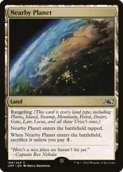 Nearby Planet