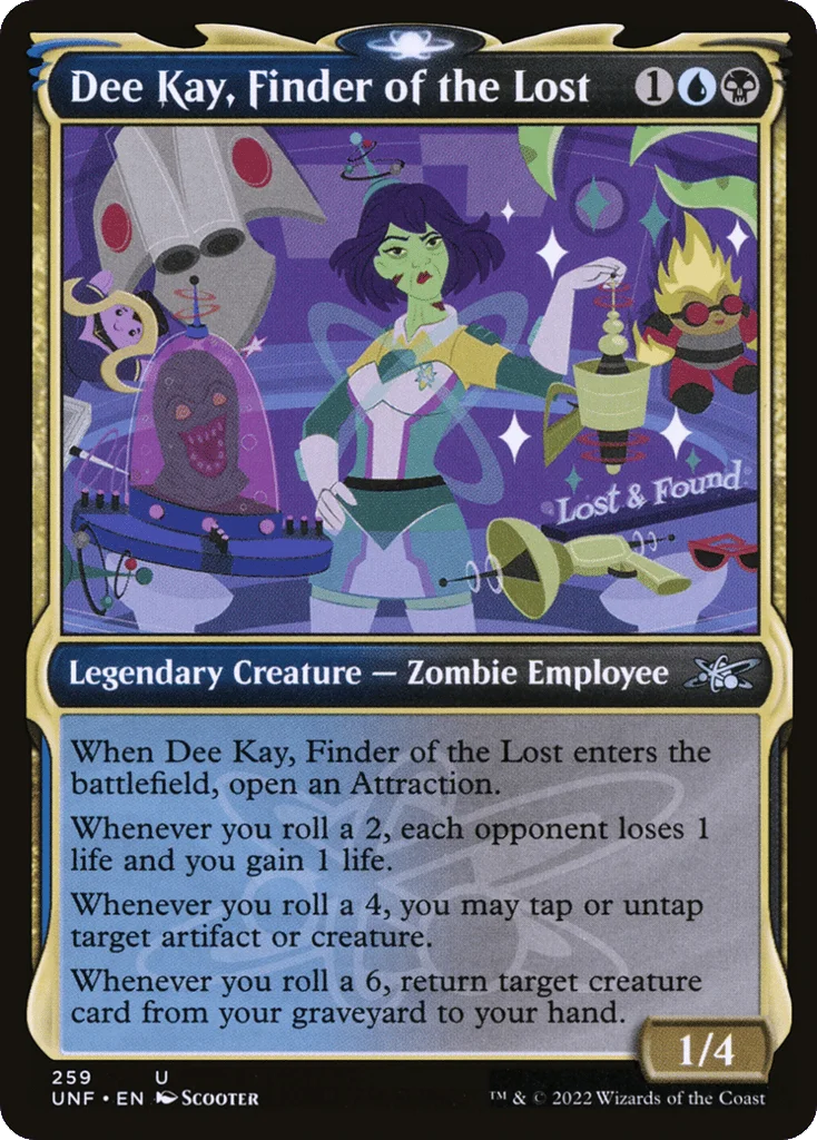 Dee Kay, Finder of the Lost · Unfinity