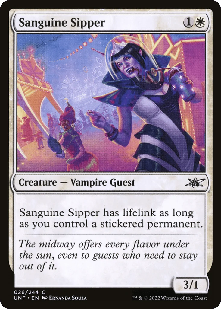 Sanguine Sipper · Unfinity