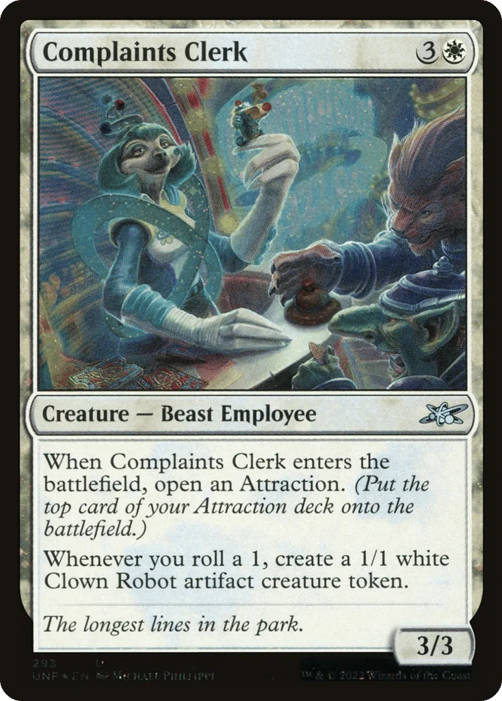 Complaints Clerk · Unfinity