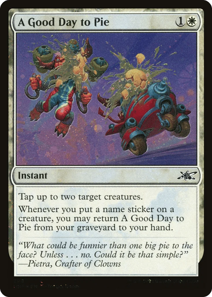 A Good Day to Pie · Unfinity