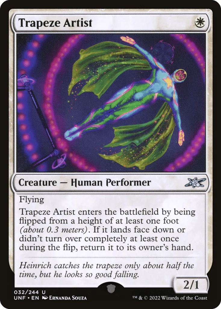 Trapeze Artist · Unfinity