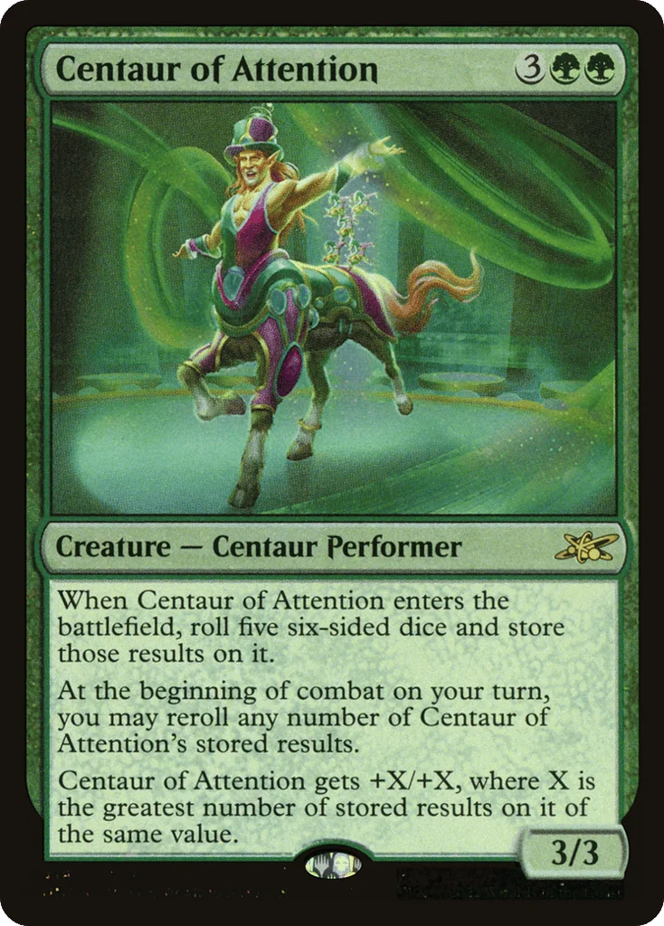 Centaur of Attention · Unfinity