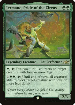 Jermane, Pride of the Circus