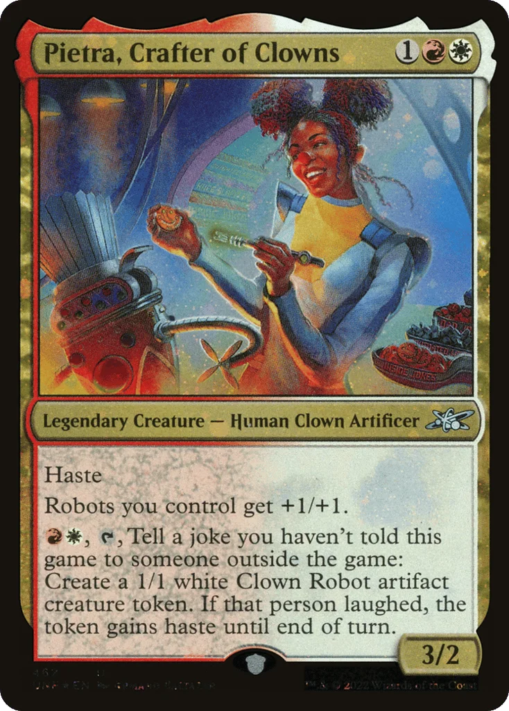 Pietra, Crafter of Clowns · Unfinity