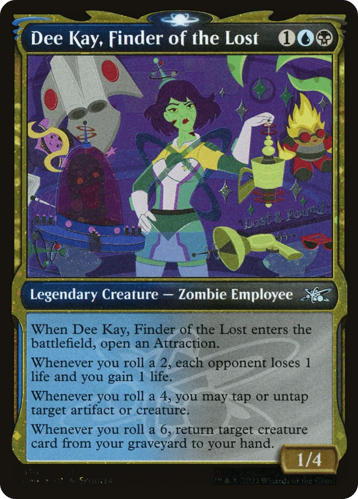 Dee Kay, Finder of the Lost · Unfinity