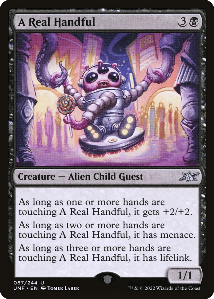 A Real Handful · Unfinity