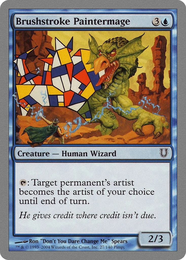 Brushstroke Paintermage · Unhinged