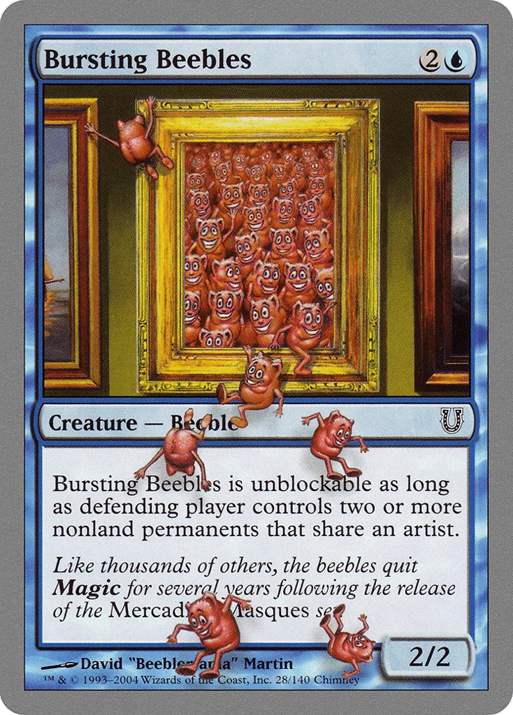 Bursting Beebles · Unhinged