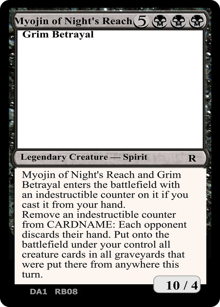 Myojin of Night's Reach and Grim Betrayal · Unknown Event