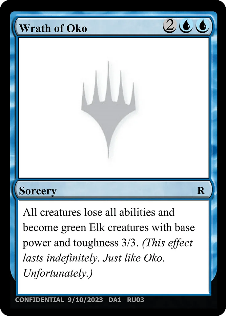 Wrath of Oko · Unknown Event