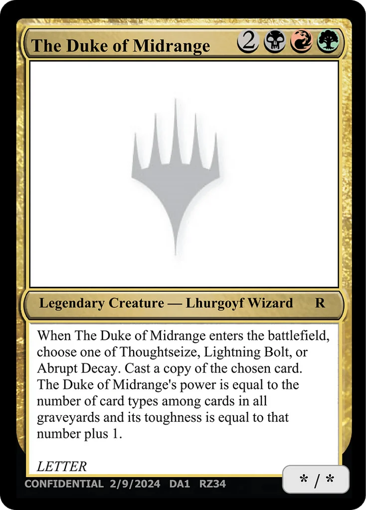 The Duke of Midrange · Unknown Event