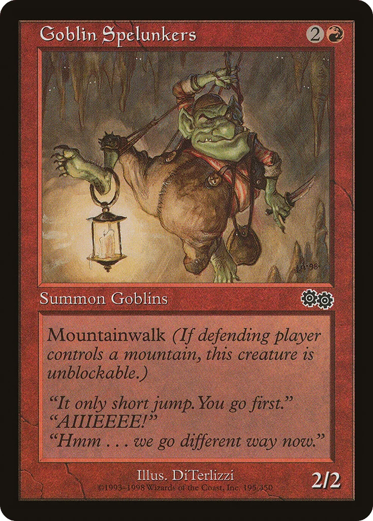 Goblin Spelunkers · Urza's Saga