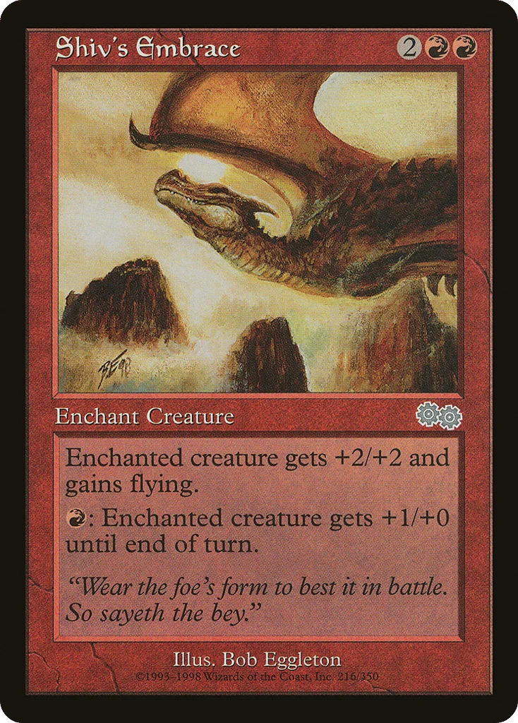 Shiv's Embrace · Urza's Saga