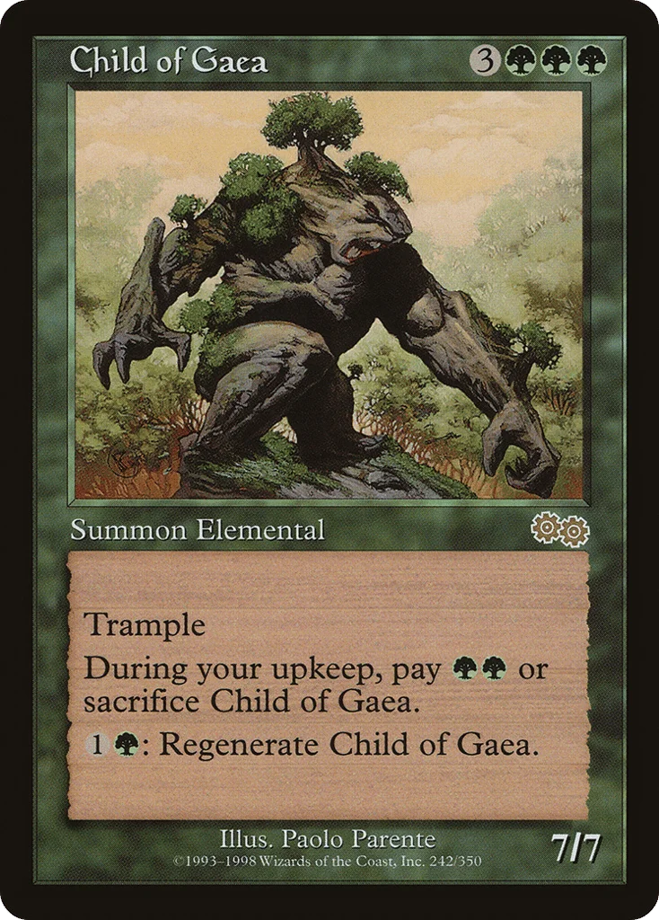 Child of Gaea · Urza's Saga