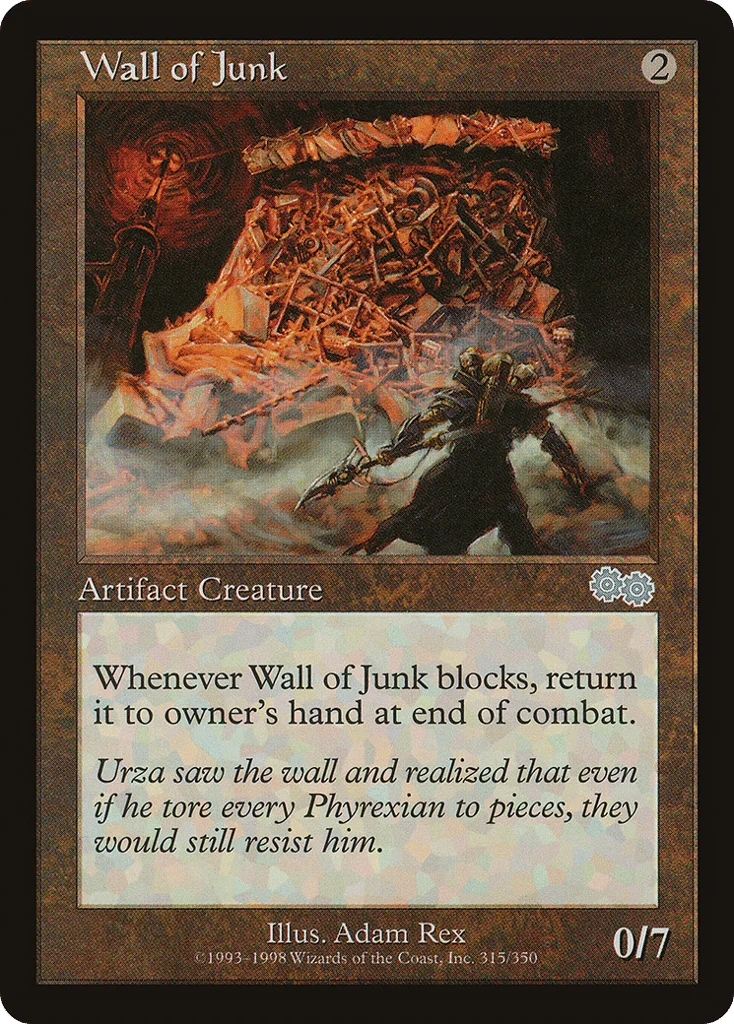 Wall of Junk · Urza's Saga