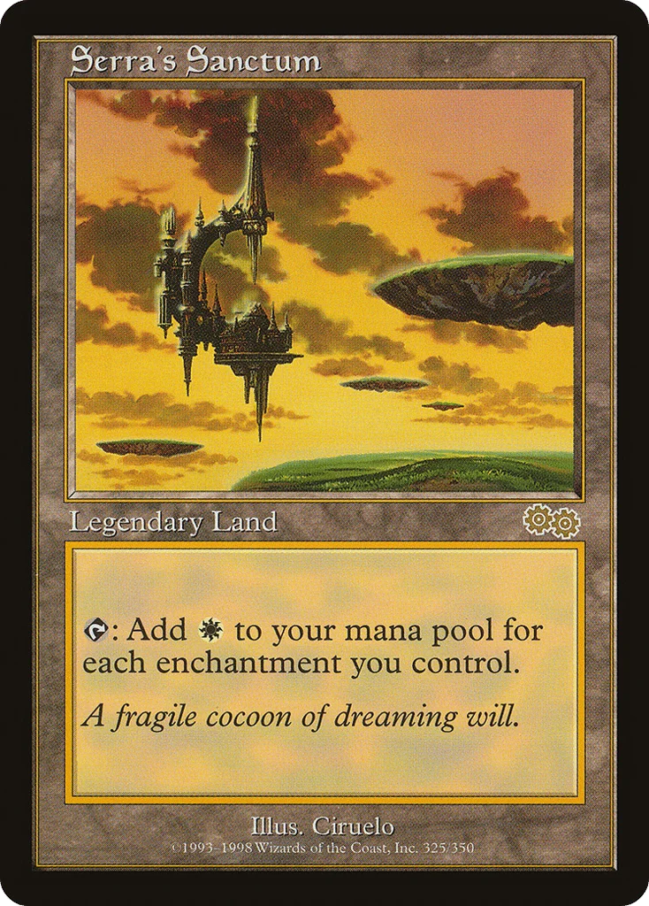 Serra's Sanctum · Urza's Saga