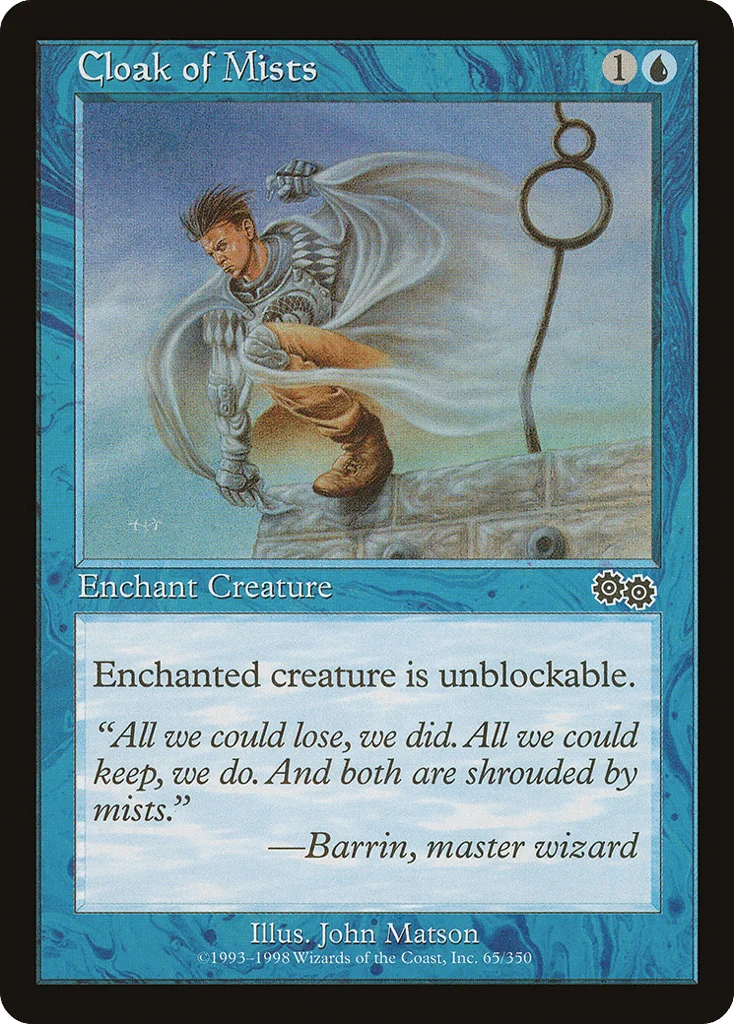 Cloak of Mists · Urza's Saga