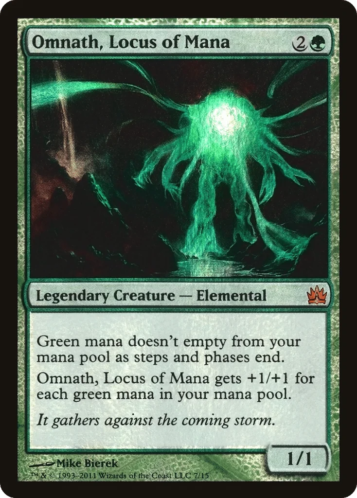 Omnath, Locus of Mana · From the Vault: Legends