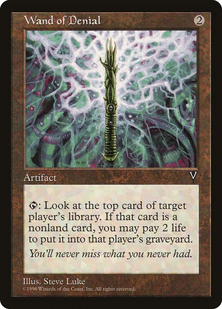 Wand of Denial · Visions