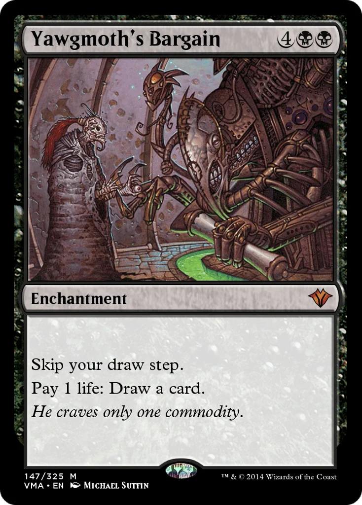 Yawgmoth's Bargain · Vintage Masters