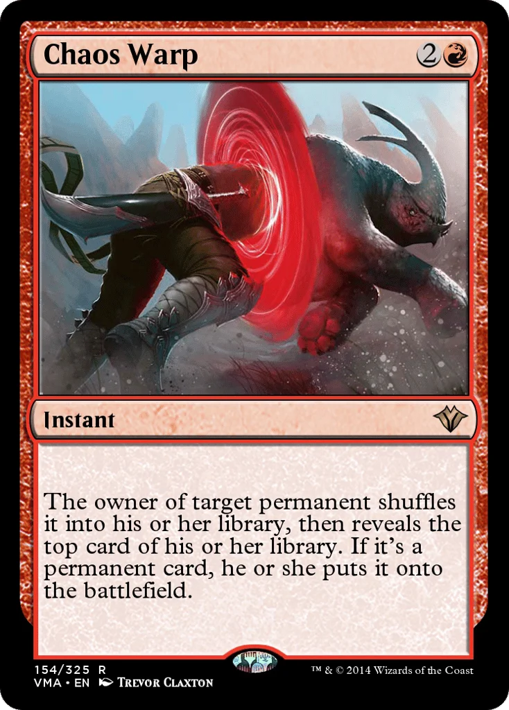 Chaos Warp · Vintage Masters