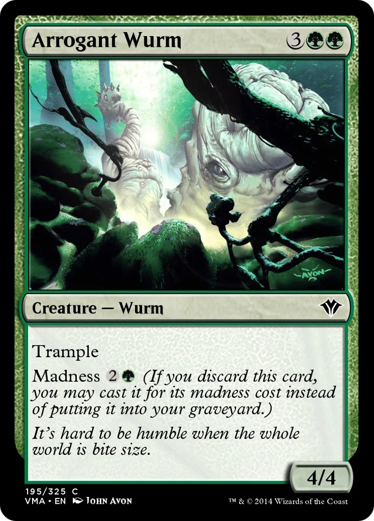 Arrogant Wurm · Vintage Masters