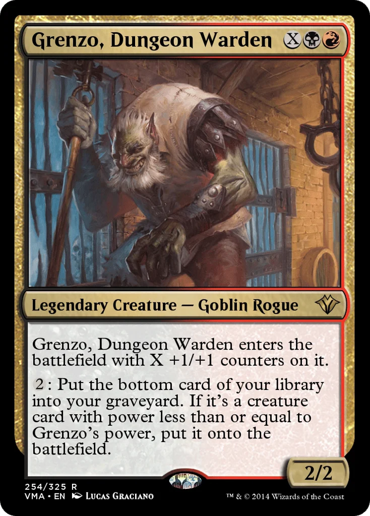 Grenzo, Dungeon Warden · Vintage Masters