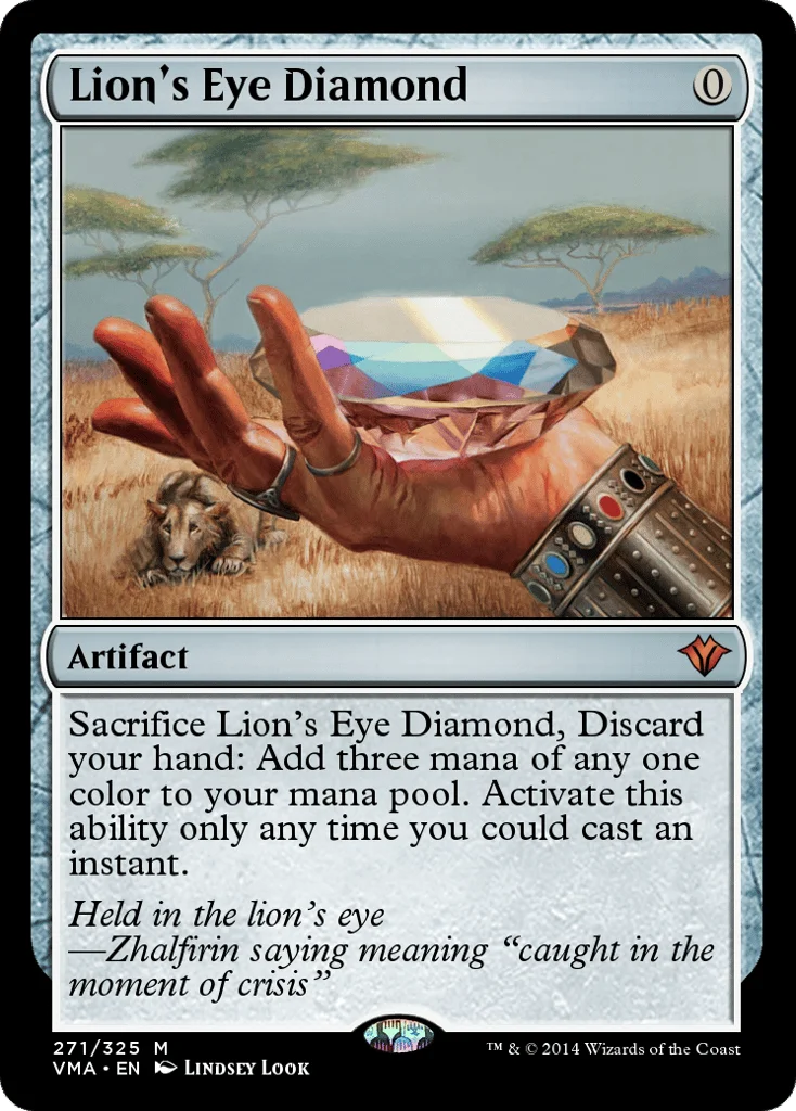 Lion's Eye Diamond · Vintage Masters