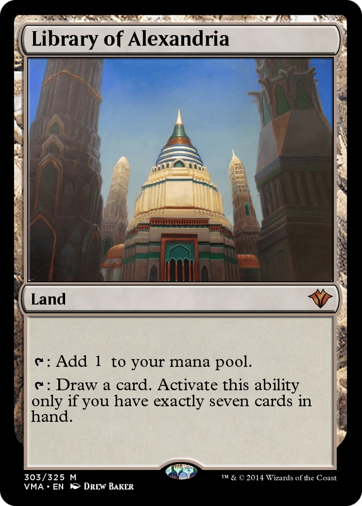Library of Alexandria · Vintage Masters