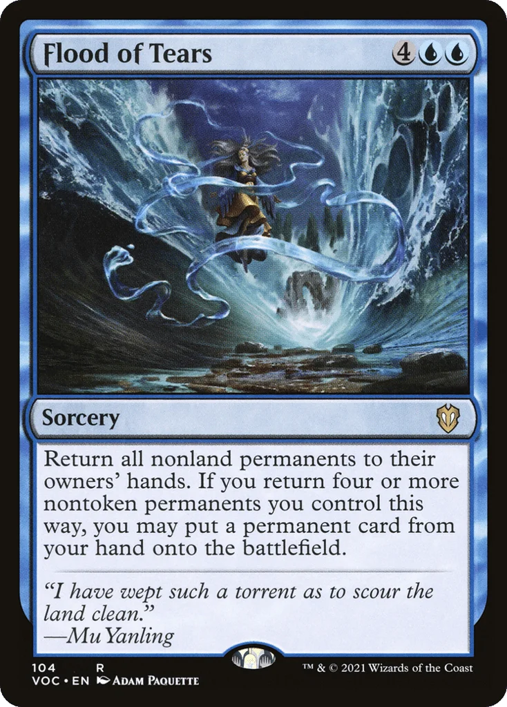 Flood of Tears · Crimson Vow Commander